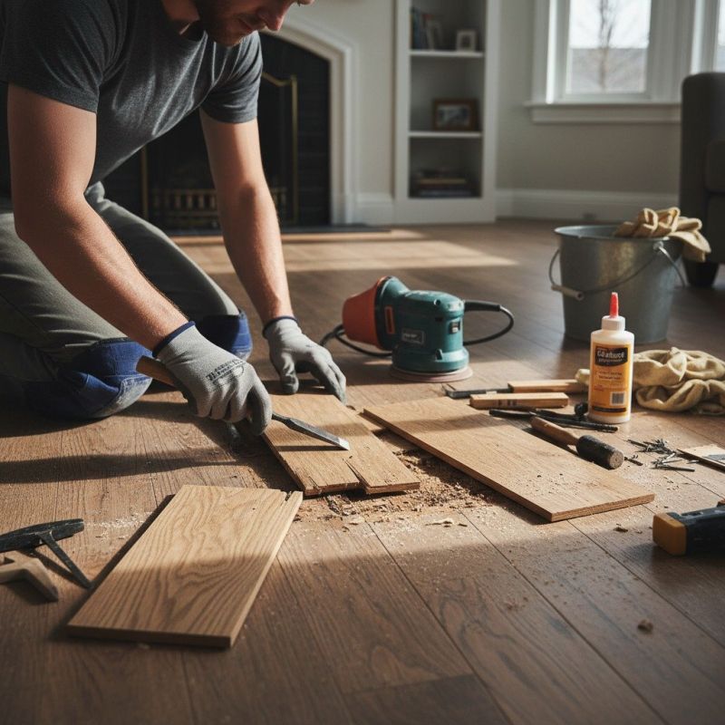 Commercial Wood Floor Repair