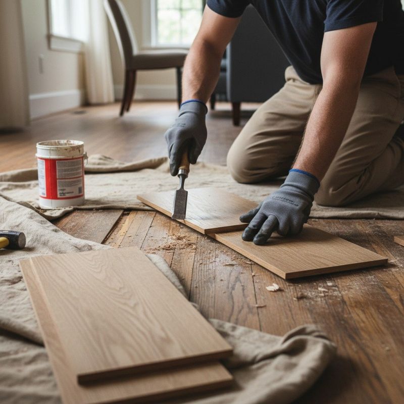 Commercial Wood Floor Repair