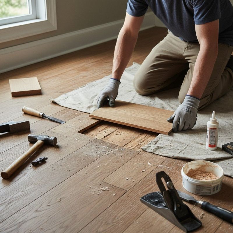 Commercial Wood Floor Repair