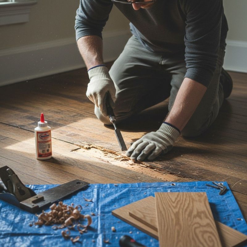 Floor Board Repair