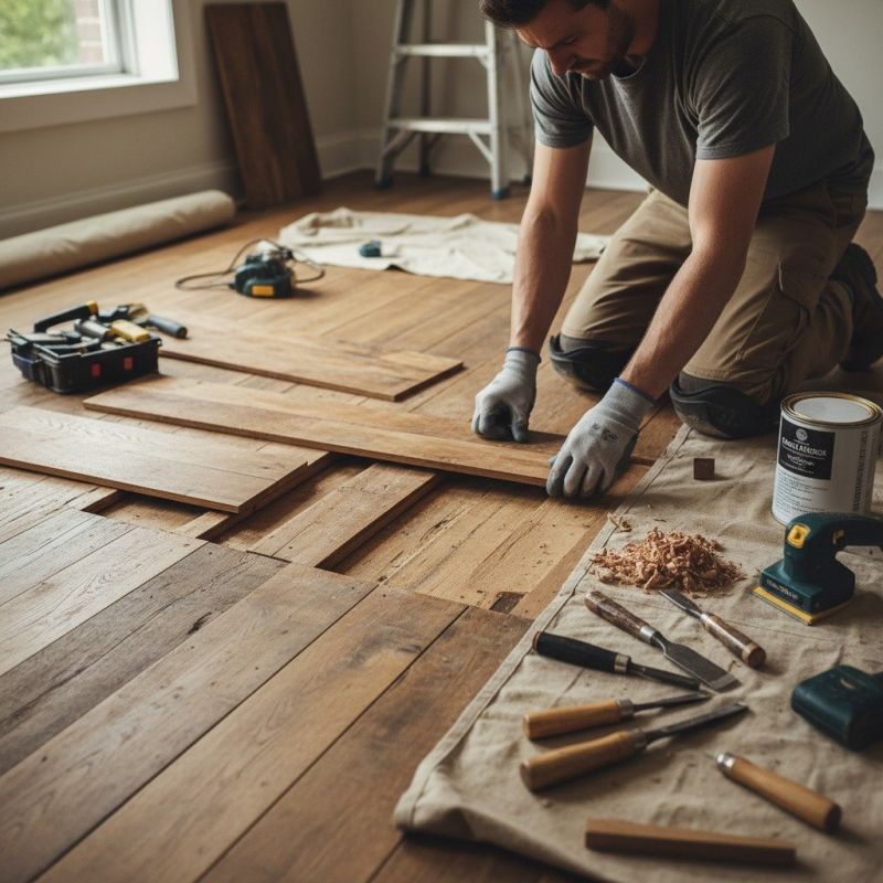 Floor Board Repair