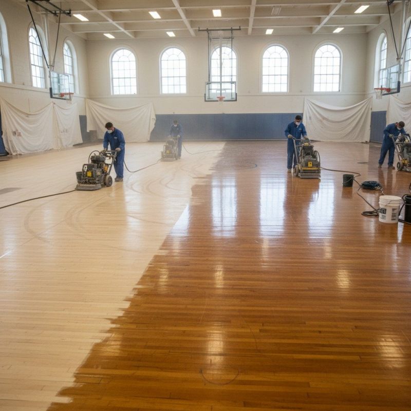 Hardwood Floor Refinshing