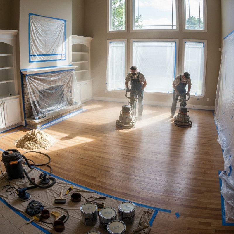 Hardwood Floor Refinshing