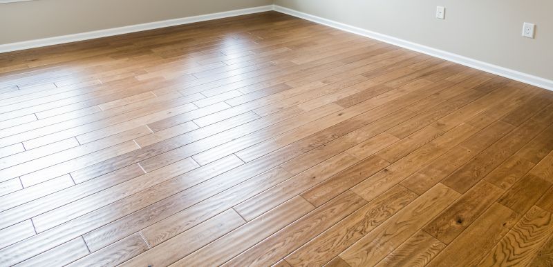 New Hardwood in Modern Home
