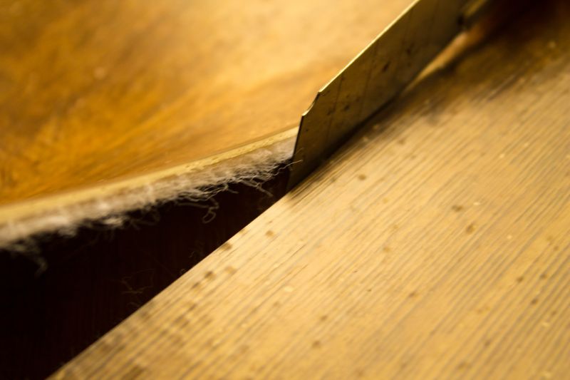 Repaired Floor Section